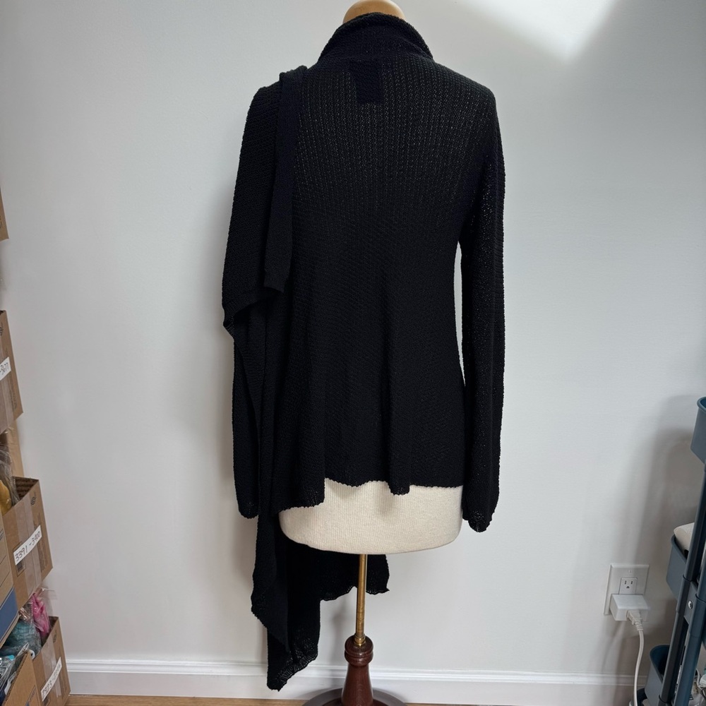Ruti Haven Knit Wrap Cardigan Women S/M Drapey Crossover Relaxed - Picture 9 of 13